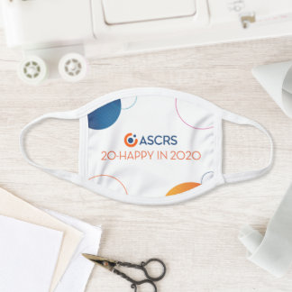 Máscara "20/Happy" em 2020" ASCRS