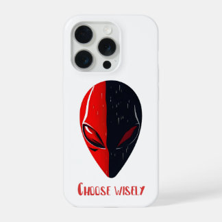 Máscara da Dualidade – Rosto Minimalista Vermelho