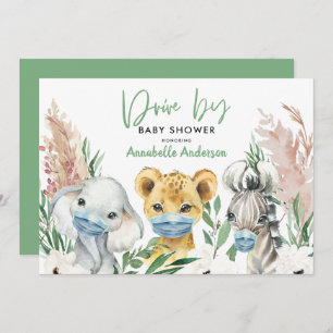 Máscara de cóvulo de animal giro por bebê