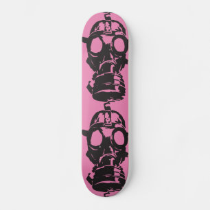 MÁSCARA DE GÁS SKATEBOARD ROSA