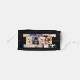 Máscara de Pekingese 3 Preta