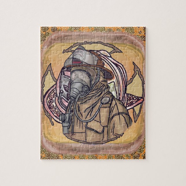 Máscara de quebra-cabeça de quebra-cabeça do Bombe (Vertical)