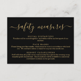 Máscara de Segurança Covid 19 Informação de Distan