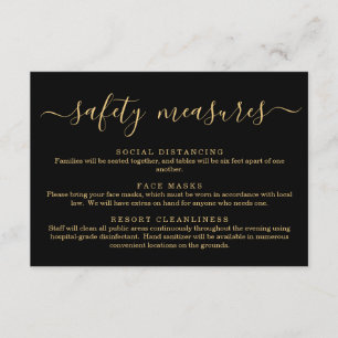 Máscara de Segurança Covid 19 Informação de Distan