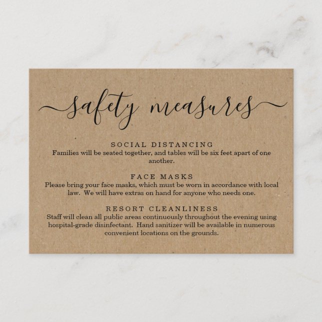 Máscara de Segurança Covid 19 Informação de Distan (Frente)