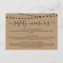 Máscara de Segurança Covid 19 Informação de Distan