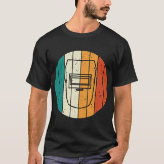 Máscara de Soldador Retro Camisa de Soldagem vinta