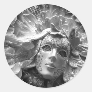 Máscara de Teatro Elegante Adesivo Decorativo