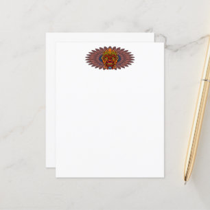 Máscara Ritual do Rei Guerreiro Tribal