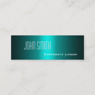 Máscaras de cartões de visitas magros do Aqua