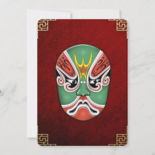 Máscaras de Pintura Rosto de Úpera - Zheng Lun