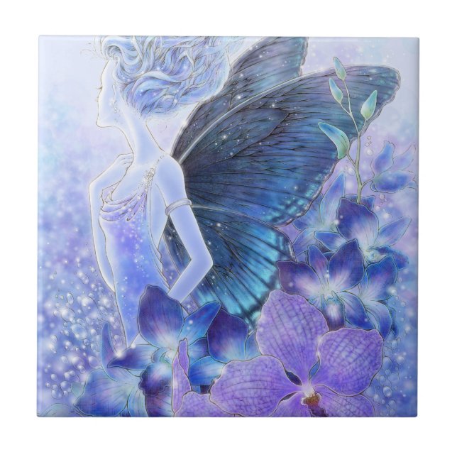 Máscaras do azulejo azul (Frente)