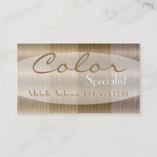 Máscaras do cartão de visita do estilo da cor do