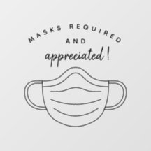 Máscaras Obrigatórias e Apreciadas Máscara facial 
