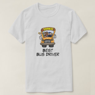 Masculino - Melhor T-Shirt De Ônibus Escolar
