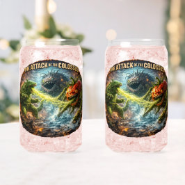 Mashup attack of the Colossus frosted canned glass