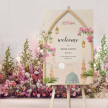 Masjid An-Nabawi - Sinal de Casamento Acrílico Per