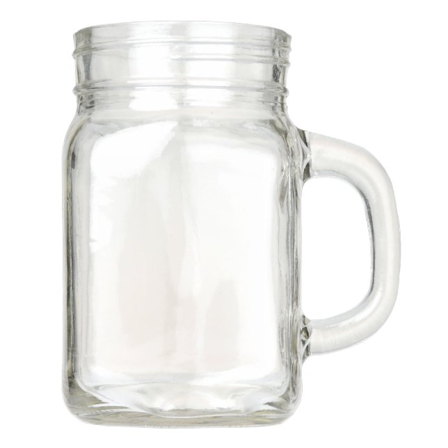 MASON JAR COM MÃO DE 12 OZ (Frente)