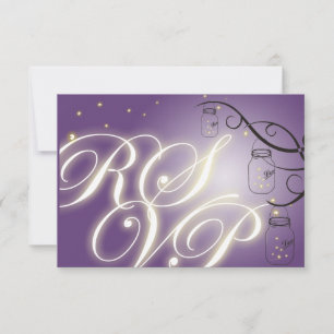 Mason Jar e Firefly RSVP - Uva Roxa