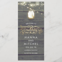 Mason Jar String Luz Programas Russos De Casamento