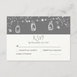 mason jars russa casamento RSVP