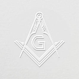 Masonic Square e Compass Freemason Seal