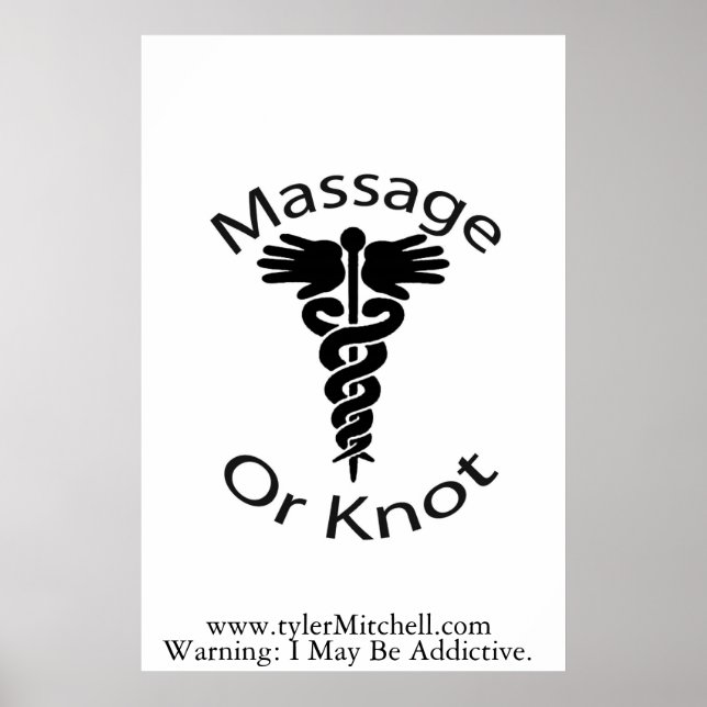 Massagem ou Poster de nó (Frente)