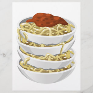 Massas alimentícias saborosas com Comida
