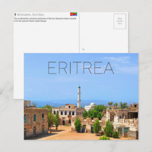 Massawa, Cartão Postal de Viagem da Eritreia