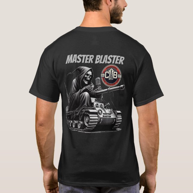 Master Blaster T-Shirt Trabalho de arte (Verso)