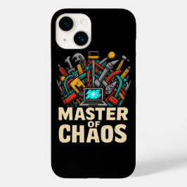 Master of Chaos – Bold Tool Art iPhone 14 Case