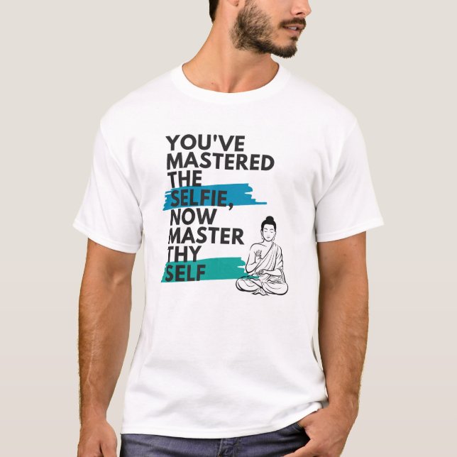 Master Thyself - Camiseta masculina (Frente)