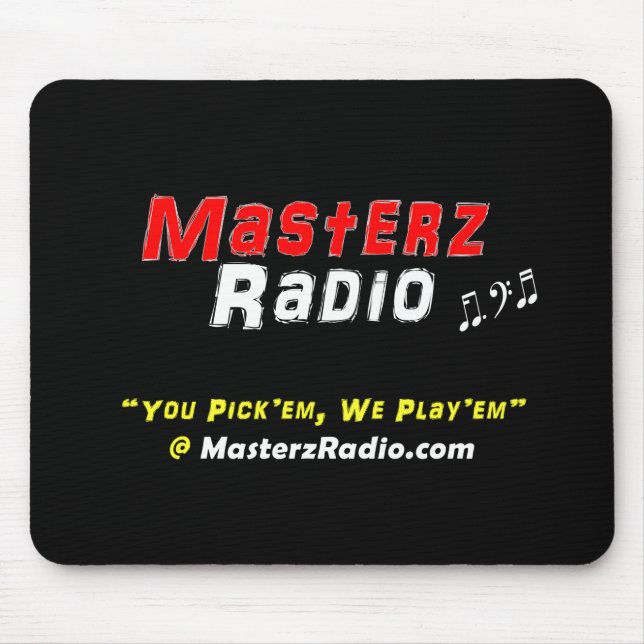 Masterz Mousepad de rádio (Frente)