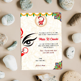 Mata Ki Chowki Deusa Durga Jagrata Convite