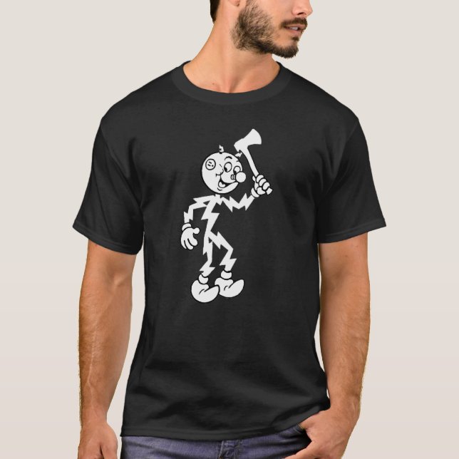 Matar-o-shot Black T-Shirt (Frente)