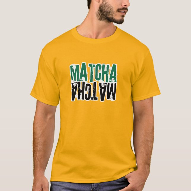 Matcha T-Shirt - Estética Matcha Lover Tee (Frente)