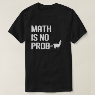 Matemática da Camisa Llama Não É Prob Lama