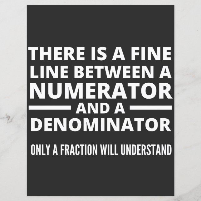Matemática Divertida  LINHA FINA NUMERADOR DENOMIN (Frente)