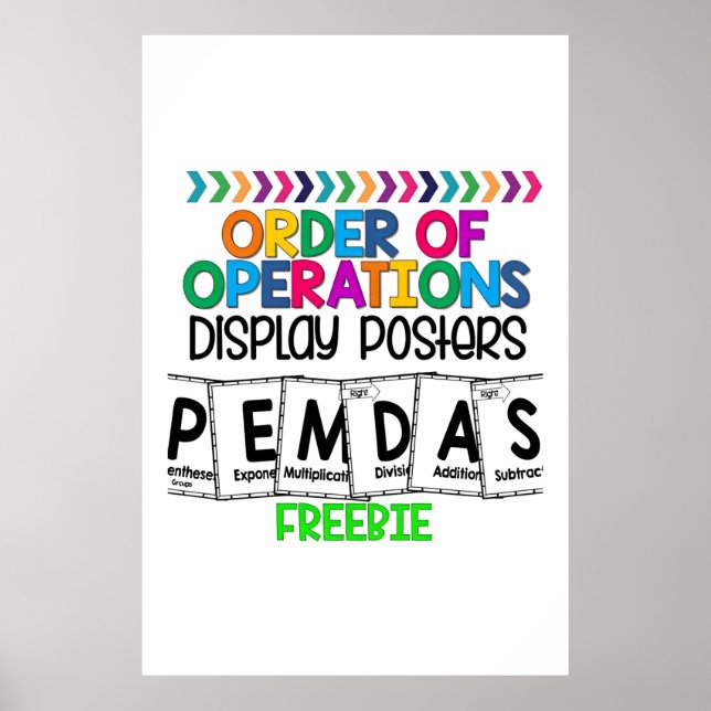 Matemática para Poster de Segundo grau (Frente)