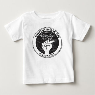 Matemáticos para a t-shirt do Solidariedade - Bebê