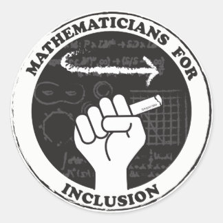 Matemáticos para adesivos de inclusão