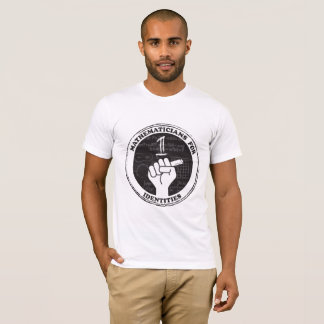 Matemáticos para o t-shirt das identidades