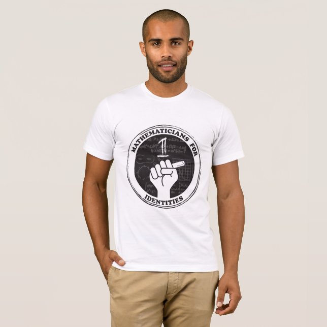 Matemáticos para o t-shirt das identidades (Frente Completa)