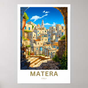 Matera Italy Viagem Impressão