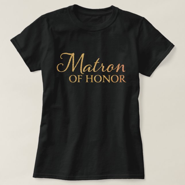 Matéria de Honra - camisetas de Casamento (Frente do Design)