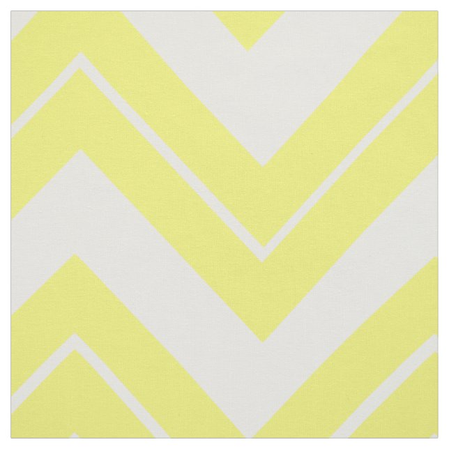 Material amarelo do tecido do impressão de Chevron (Modelo)