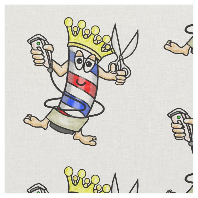 Material de Tecido de vara de barbeiro (Detalhe)