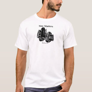 Matérias do tamanho - t-shirt da campainha