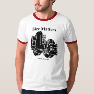 Matérias do tamanho - t-shirt da campainha do