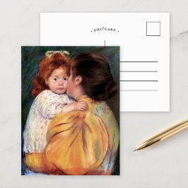 Maternal Kiss | Cartão postal Mary Cassatt